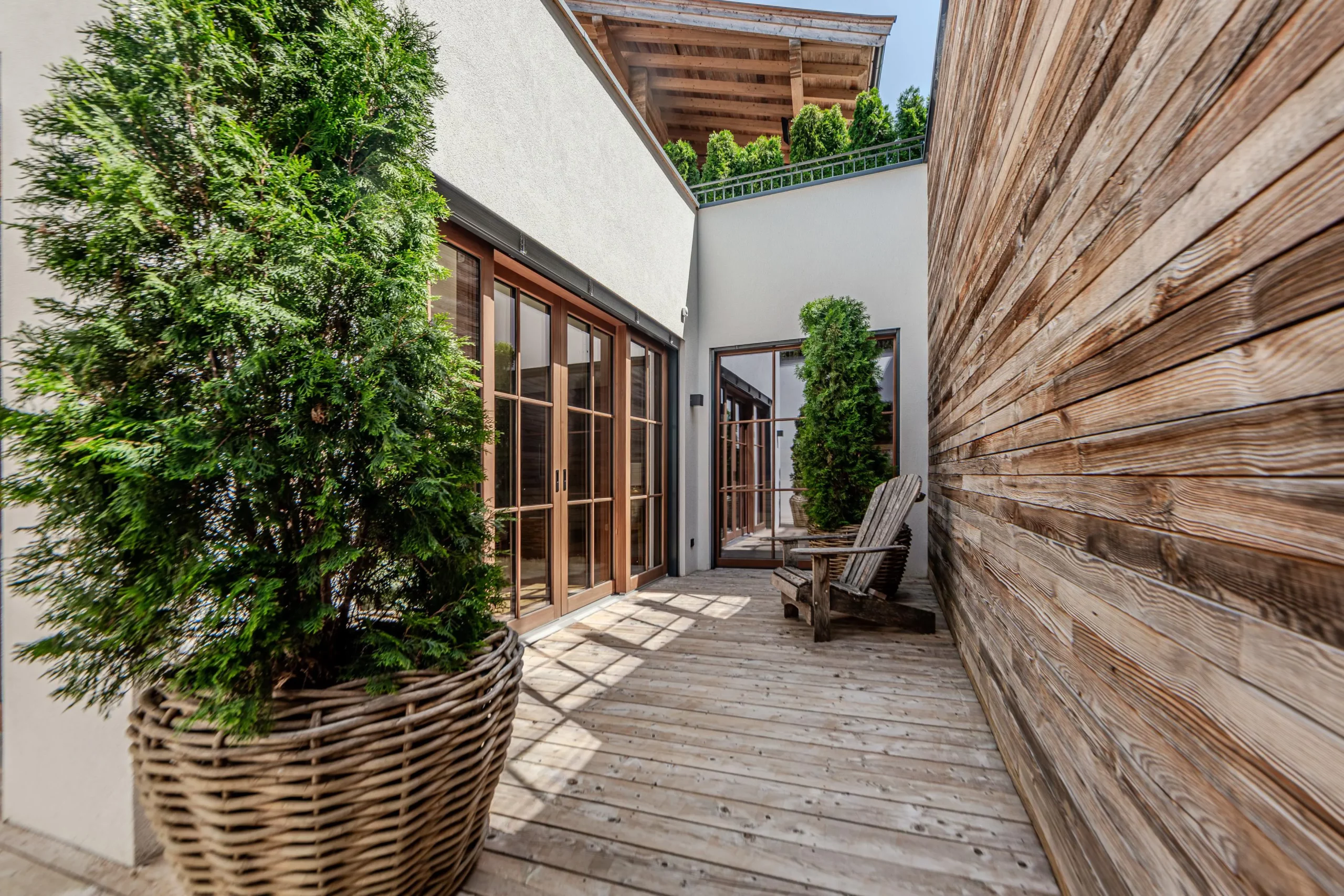 Chalet Berg & Barrique in st. johann by friedl living - Wellness Außenberech